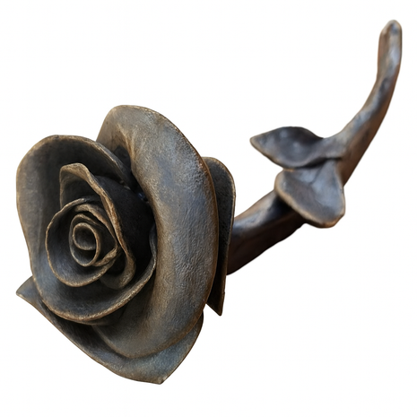 Roos van keramiek - Cadeau Voor Vrouw - Cadeau - Geschenk - Afscheid Collega - Liefdes Cadeau - Geschenkdoos