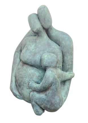 Blijde verwachting - Beeldje Zwanger Keramiek - Kraamcadeau Geschenk