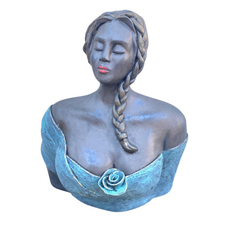 Fier - Borstbeeld van keramiek - Keramisch Beeld - Kunst - Bernadette te Wierik